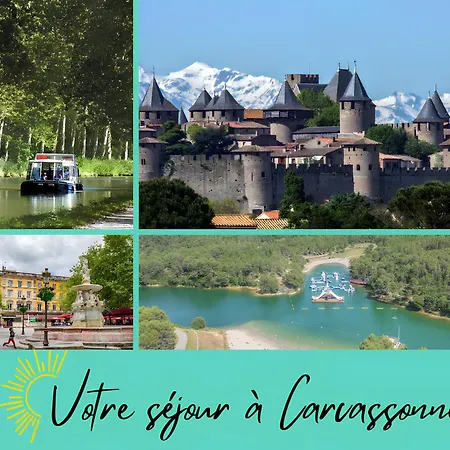 Maison L'ollivia - Terrasse - Parking Gratuit Carcassonne